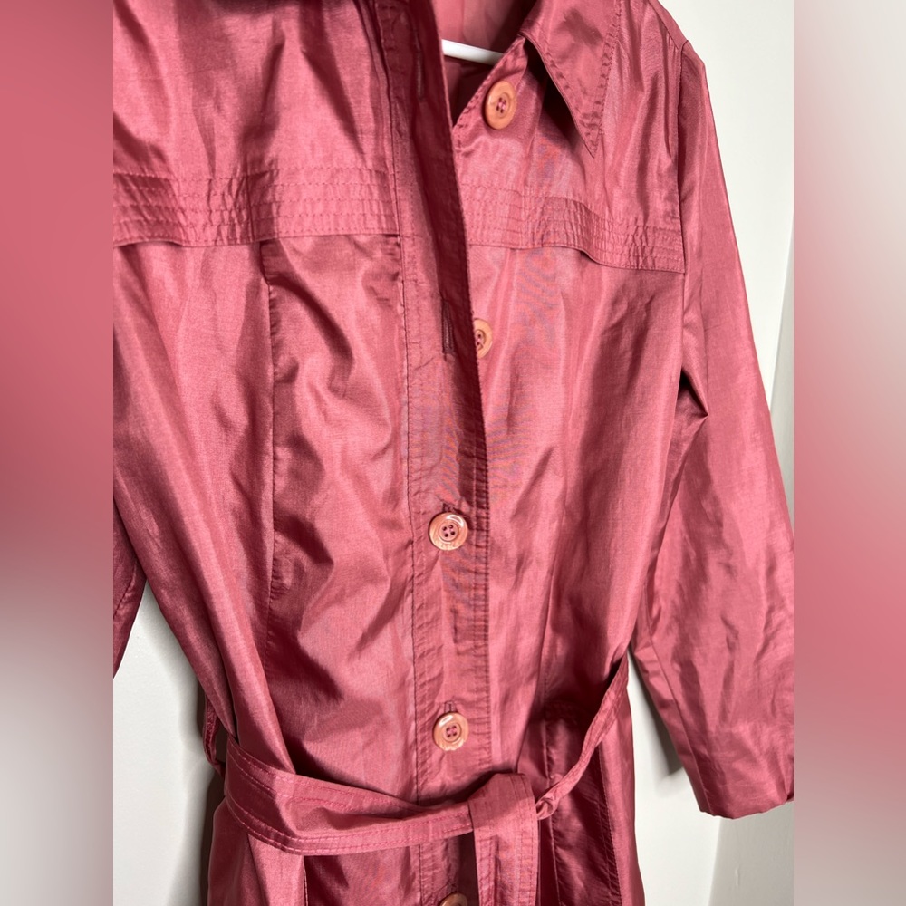 VINTAGE! 🤩 Marmika by Fitz. Made in USA, vintage trench coat, single breasted. - Picture 3 of 7